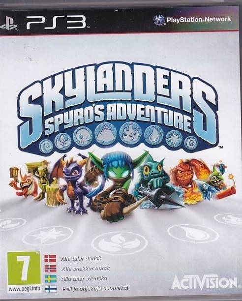 Skylanders Spyros Adventures-  PS3 (B Grade) (Genbrug)